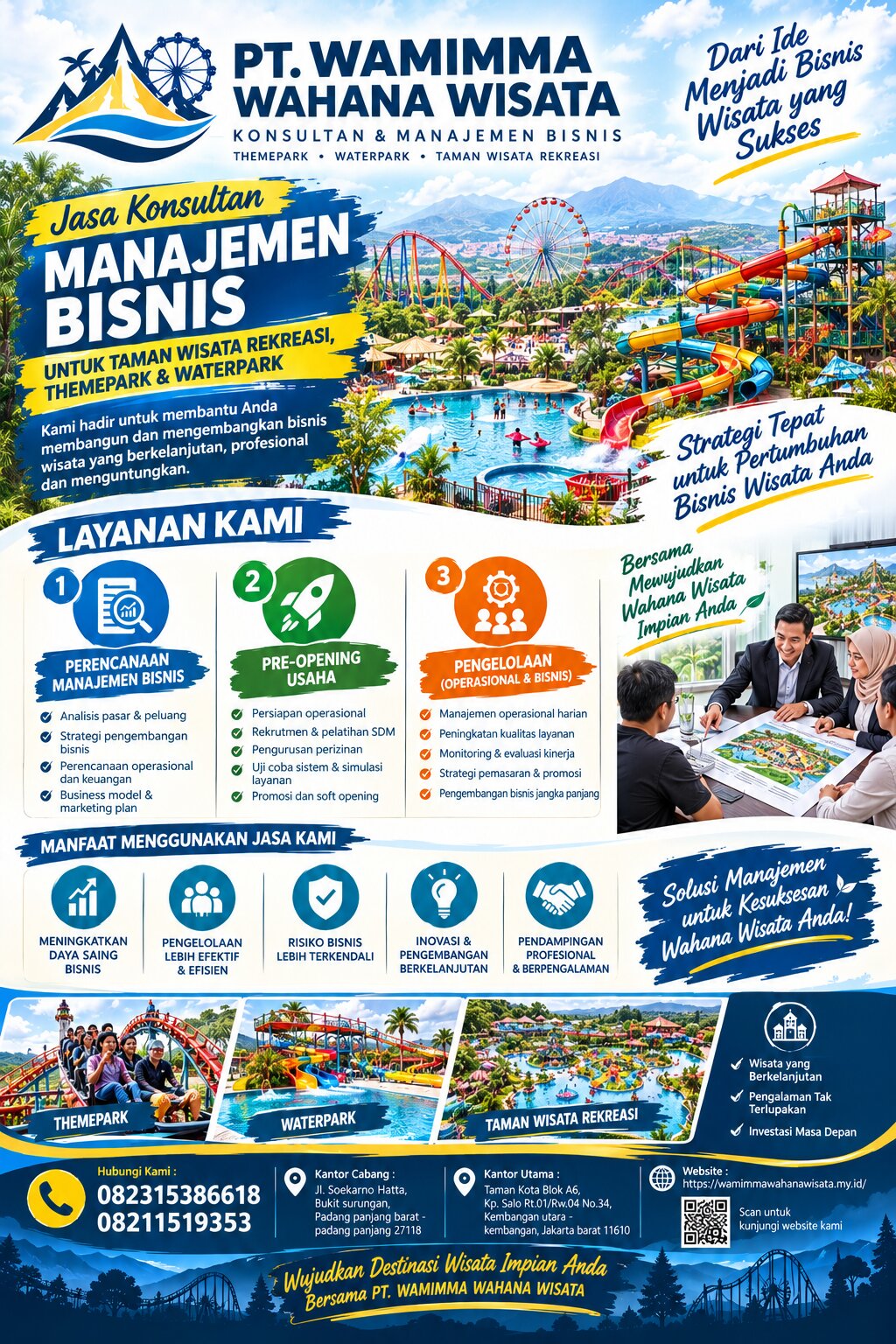 Jasa Konsultan Bisnis Taman Wisata Rekreasi